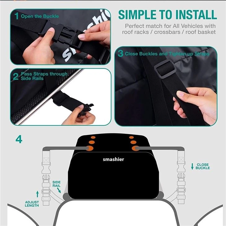 16 Cubic Inch Roof Travel Bag