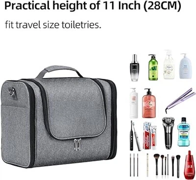 Borsa da toilette di grande capacità