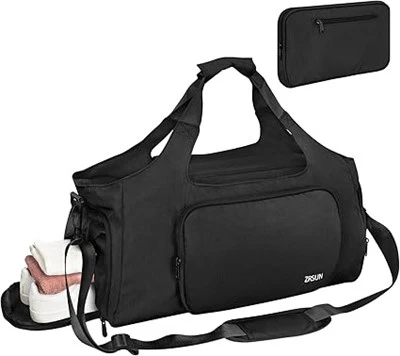 Borsa da palestra da viaggio con tasca bagnata
